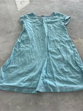 City Threads light blue short sleeve seamless dress, 4